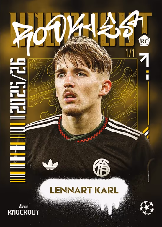 2025-26 TOPPS Knockout UEFA Club Competitions Soccer Cards Box