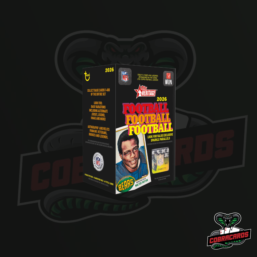 2026 Topps Heritage Football - Value Blaster Box