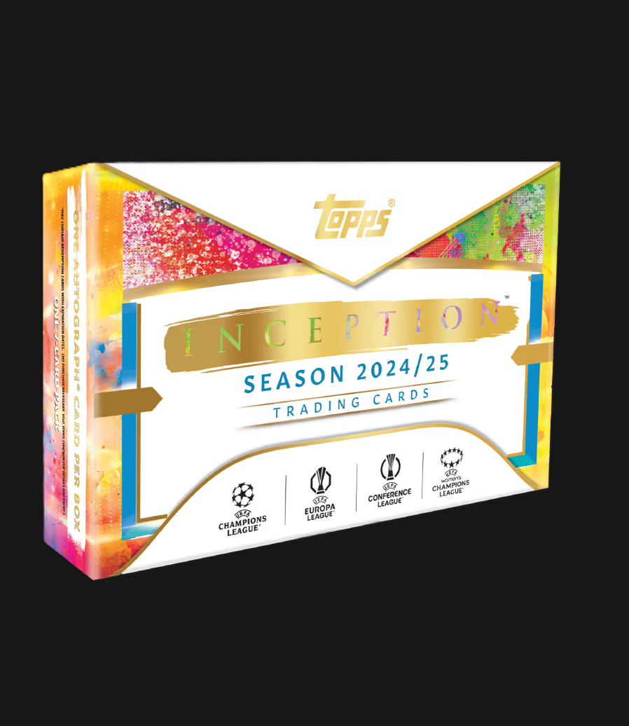 Topps Inception Soccer Box #INCEPTION3 Full Case Break (12 Box) 2024-25 TOPPS Inception UEFA Club ...