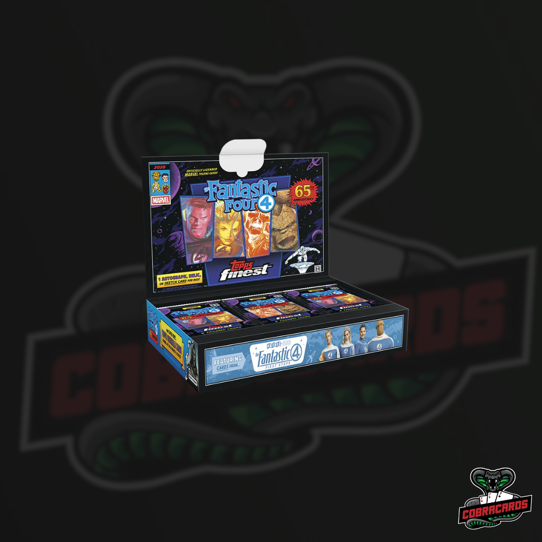 2026 Topps Finest Fantastic Four Marvel Hobby Box