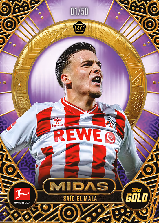 2025-26 TOPPS Gold Bundesliga Soccer Cards Box