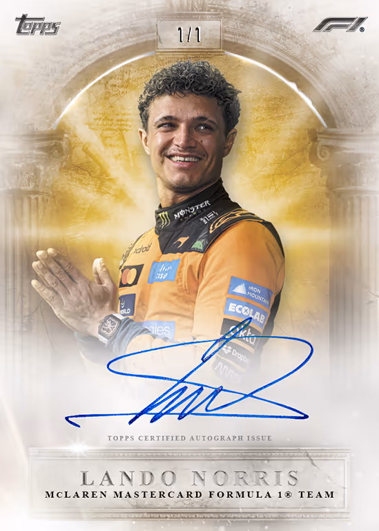 2026 TOPPS Eccellenza Formula 1 Racing Cards Box