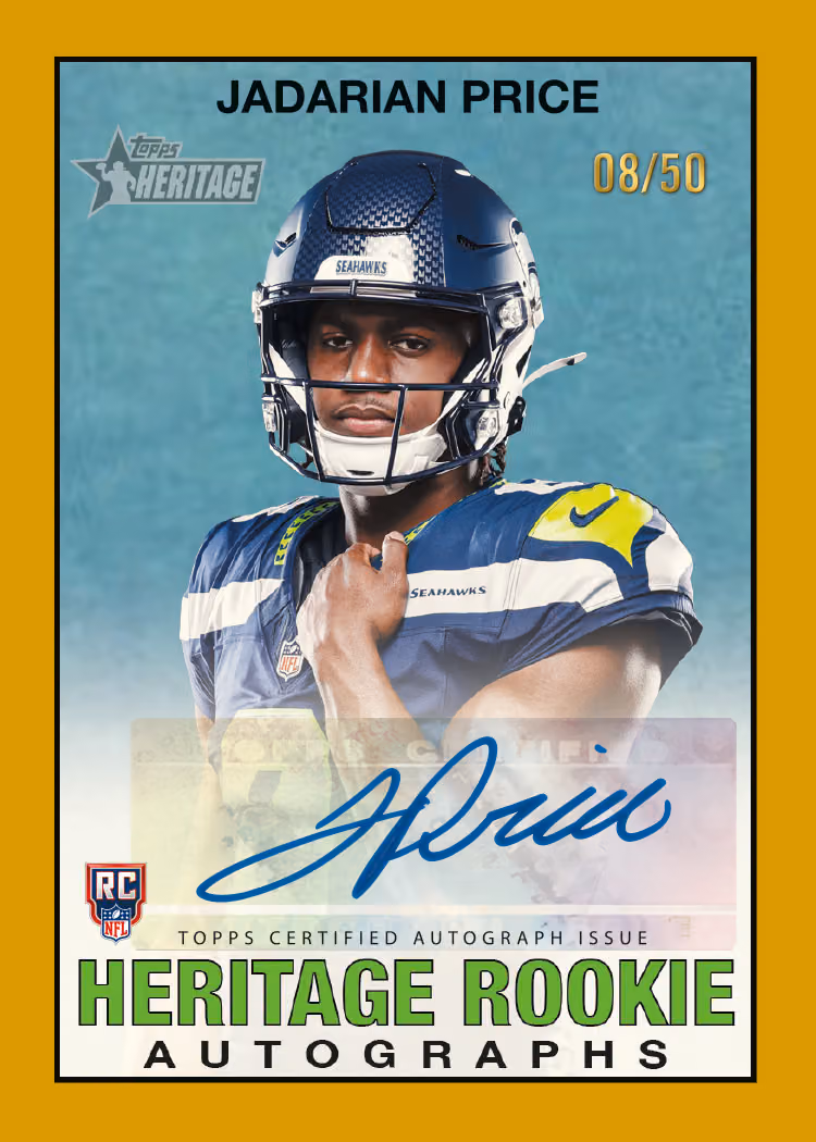 2026 Topps Heritage Football - Hobby Box