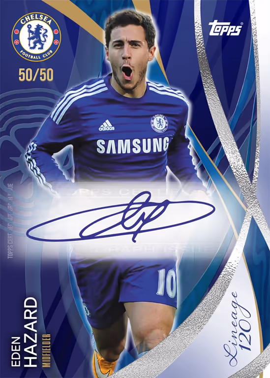 2024-25 TOPPS Lineage Chelsea FC 120 Years Anniversary Edition Soccer Cards Box