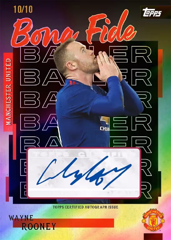 2025-26 TOPPS Manchester United Team Set Soccer Cards Box