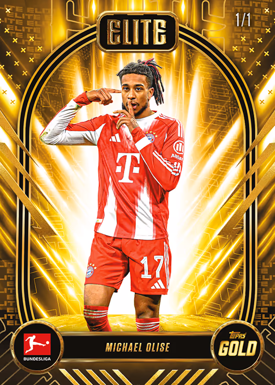 2025-26 TOPPS Gold Bundesliga Soccer Cards Box