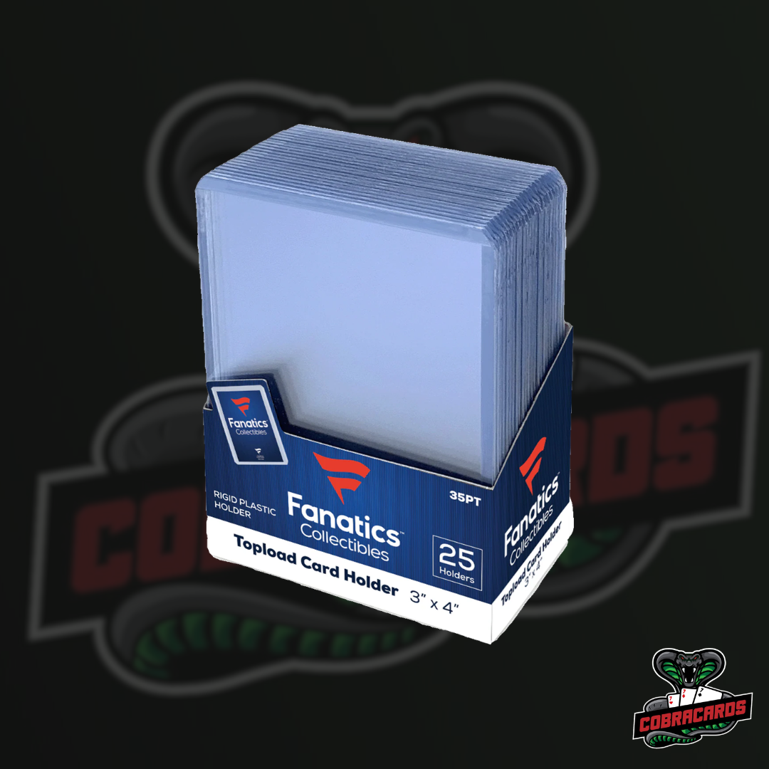 Fanatics Collectibles Top Loader 35pt 25 Stück