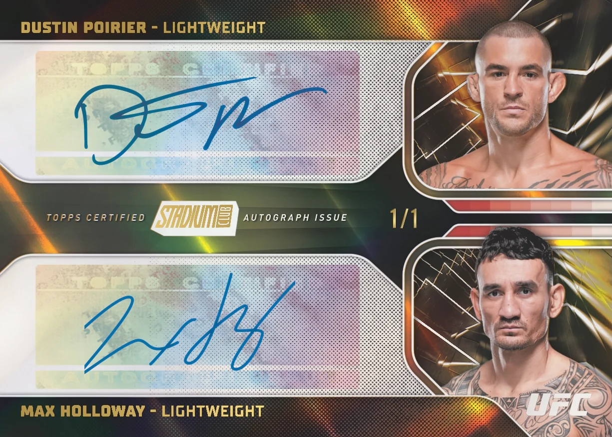 2026 Topps Stadium Club UFC Hobby Box