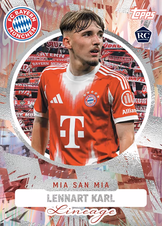 #BAYL13 Full Case Break (6 Box) 2025-26 TOPPS Lineage FC Bayern München Soccer Cards Box PYP
