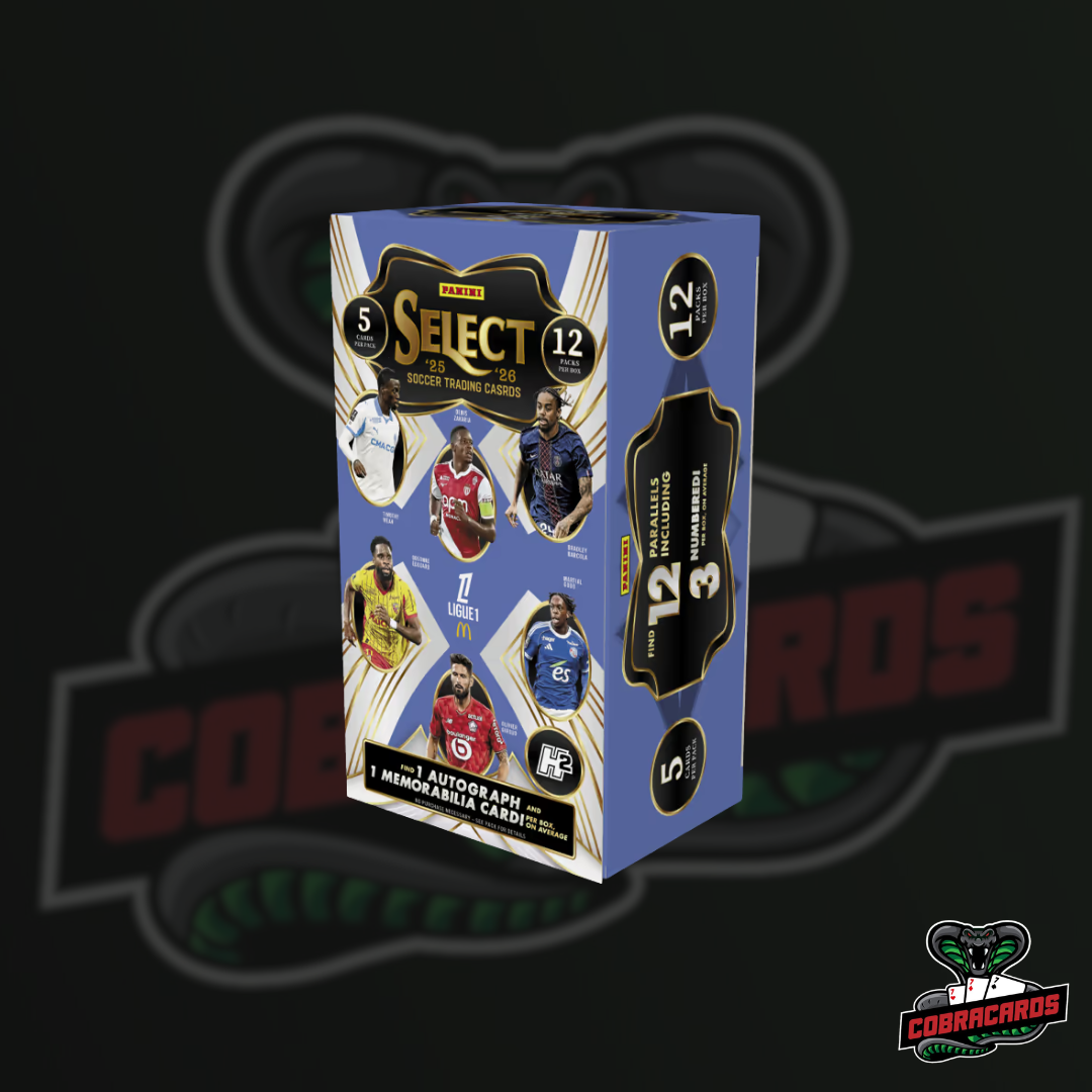 2025-26 PANINI Select Ligue 1 Soccer Cards Hobby H2 Box