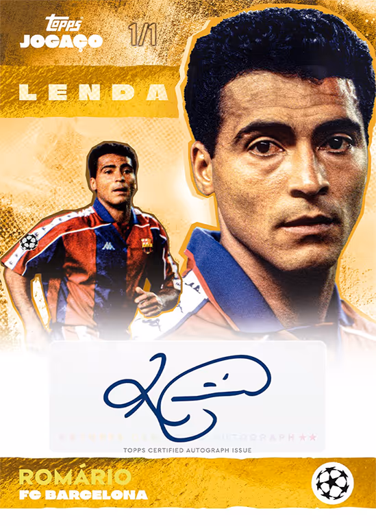 2025-26 TOPPS Jogaço UEFA Club Competitions Soccer Cards Box