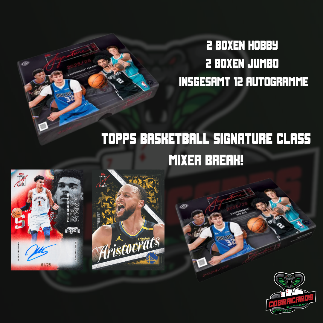#SIG1 Mixer Break 4 Boxer (2xHobby;2x Jumbo) 2025/26 Topps NBA Signature Class PYT