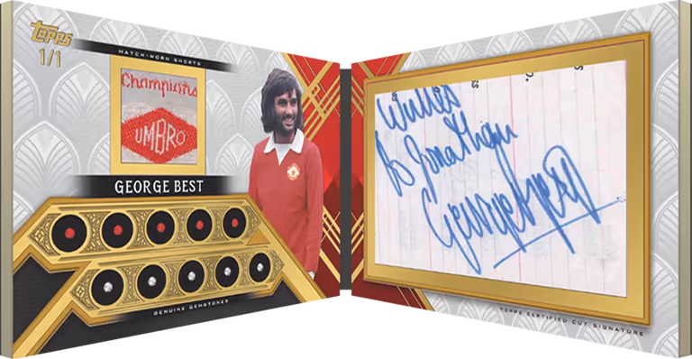 2025-26 TOPPS Palatial Manchester United Soccer Cards Box