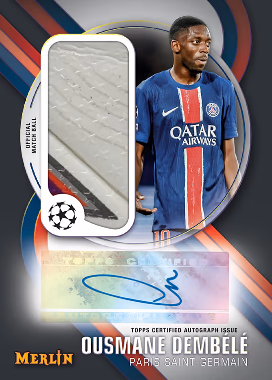 2024-25 TOPPS Merlin UEFA Club Competitions Soccer Cards Hobby Box