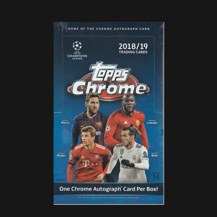 Topps Chrome UEFA Club Competitions 2018-19