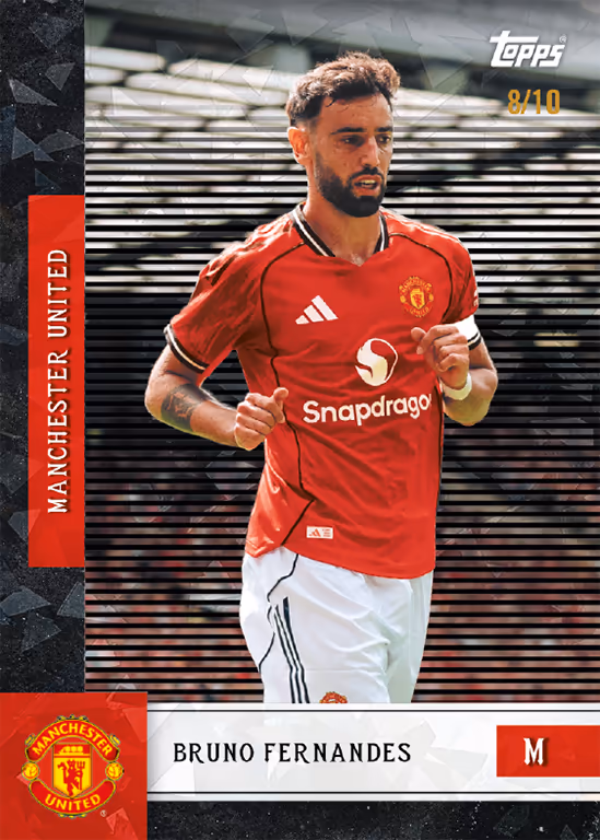 2025-26 TOPPS Manchester United Team Set Soccer Cards Box