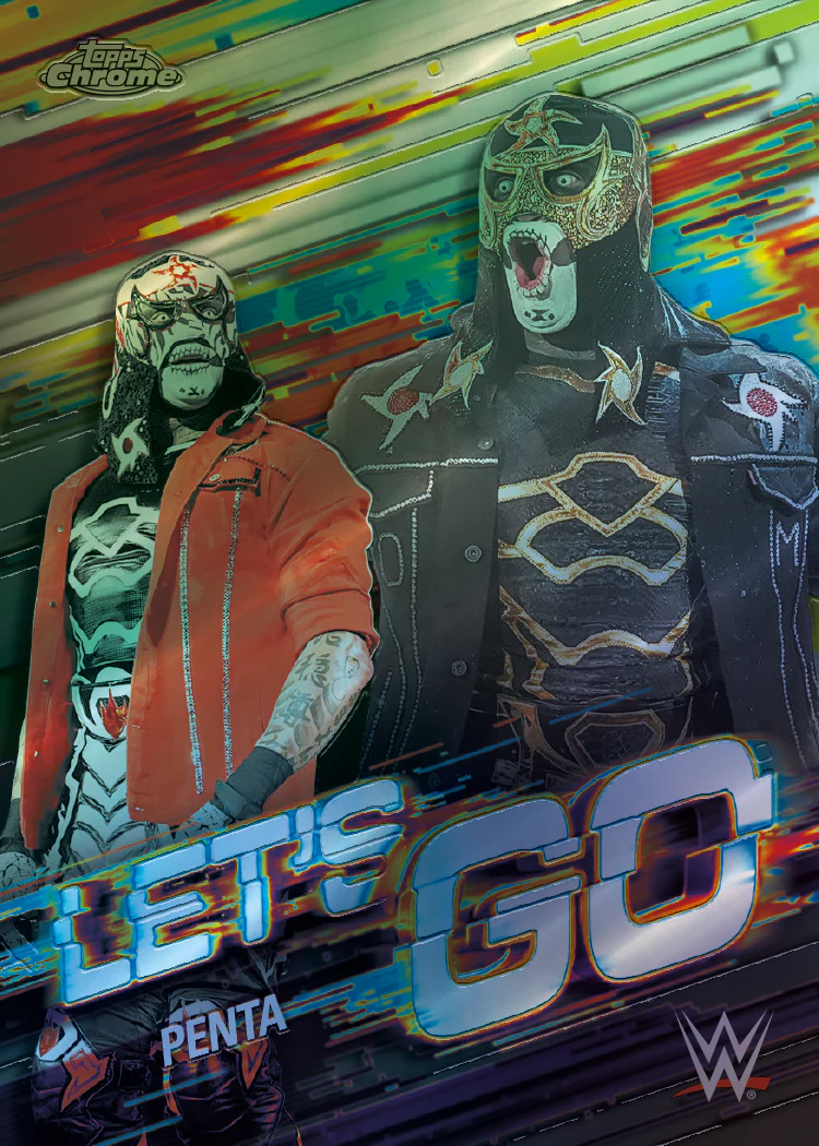 2026 Topps WWE Chrome Hobby Box