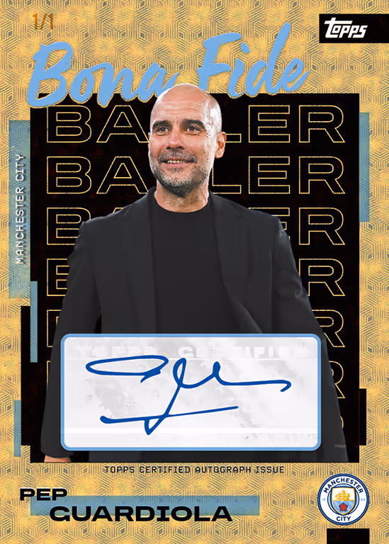 SEALED 2025-26 TOPPS Manchester City Official Team Set Soccer Cards Box