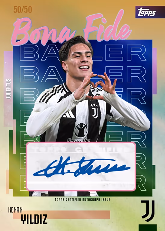 #JUVE3 Full Case (20 Box) 2025-26 TOPPS Juventus Team Set Soccer Cards Box PYP