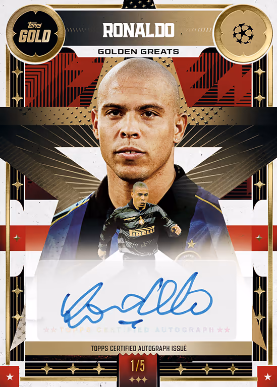 2025-26 TOPPS Gold UCC Soccer Cards Box