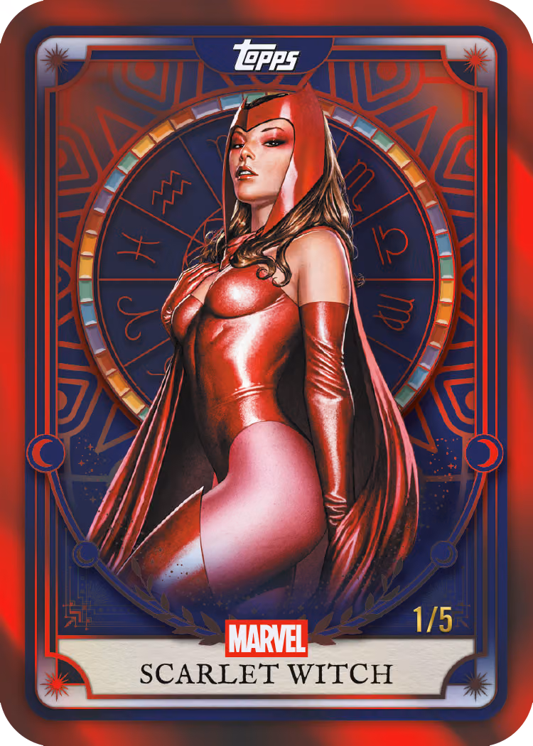 2026 TOPPS Neon Marvel Trading Cards Mega Box
