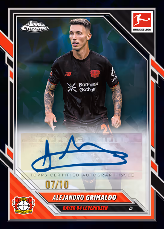 #BUSA2 Full Case (10 Box) 2025-26 TOPPS Chrome Sapphire Edition Bundesliga Soccer Cards Hobby Box PYT/PYP