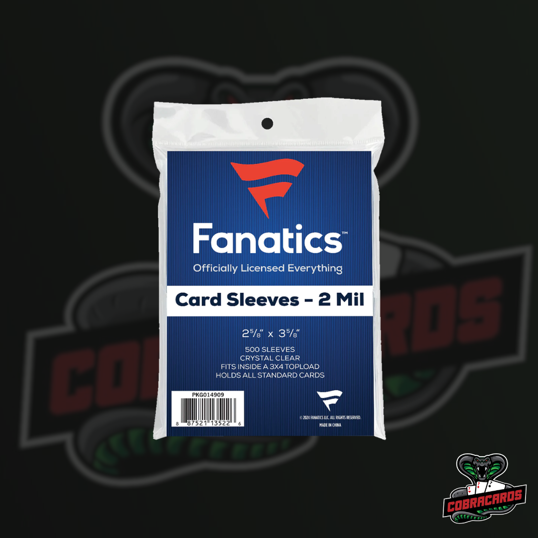 Fanatics Collectibles Soft Sleeves 500 Stück