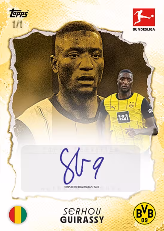 #ISB20 10 Boxer 2024-25 TOPPS International Stars Bundesliga Soccer Cards Box PYT