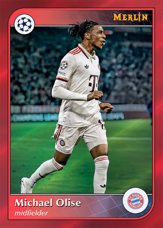 2024-25 TOPPS Merlin UEFA Club Competitions Soccer Cards Hobby Box