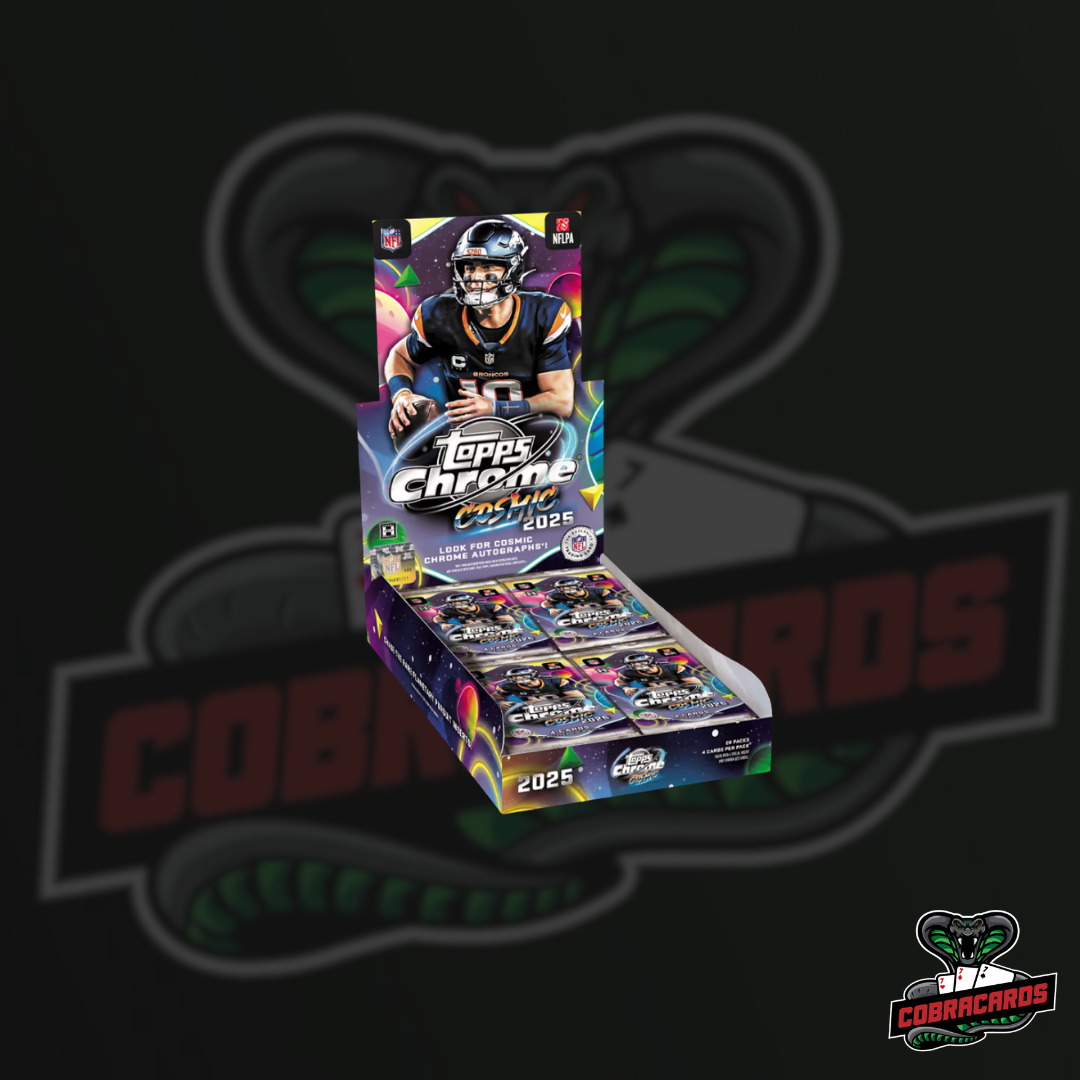 #NFLC1 Half Case Breal (4 Box) 2025 TOPPS Cosmic Chrome NFL Football Cards Hobby Box PYT