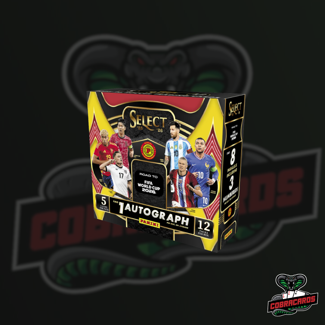 2025-26 PANINI Select Road to FIFA World Cup 2026 Soccer Cards International Hobby Box