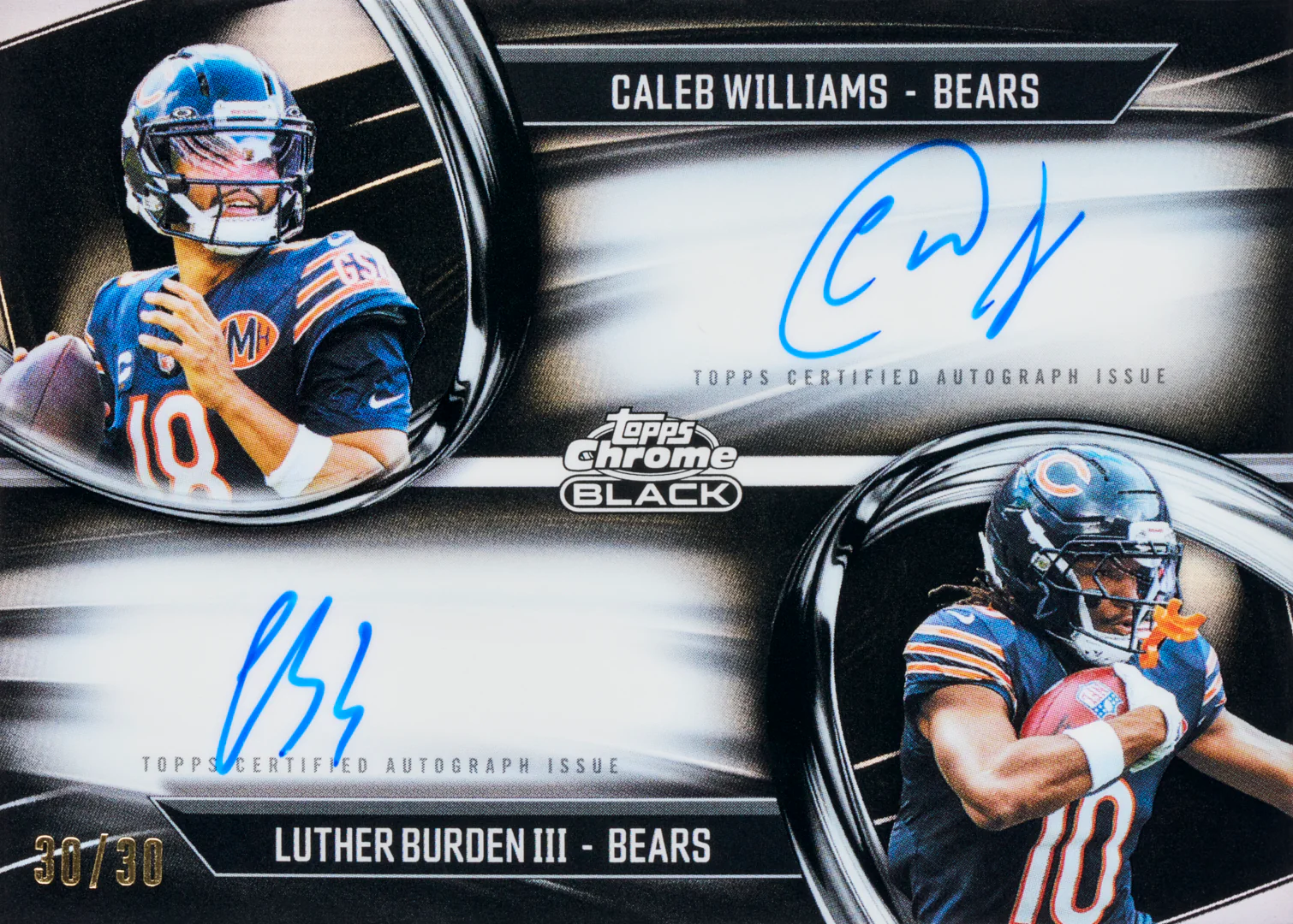 2025 Topps Chrome Black Football - Hobby Box