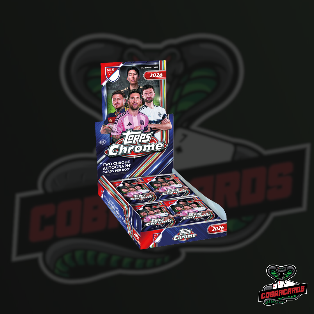 #MLS1 Full Case Break (12 Boxer) 2026 TOPPS Chrome MLS Soccer Cards Hobby Box PYT/PYP