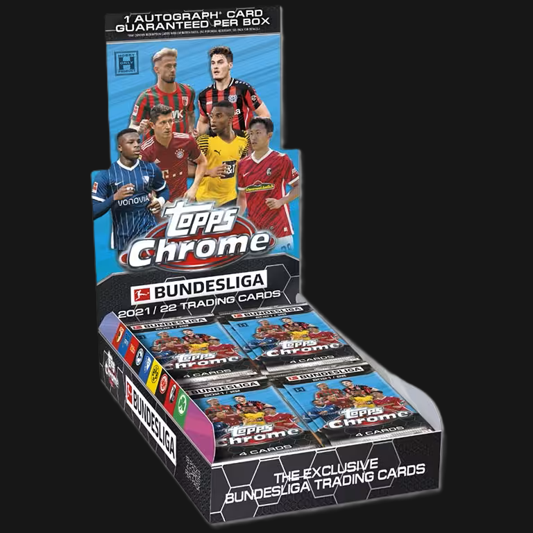 SEALED Topps Chrome Bundesliga 21/22 Hobby Box