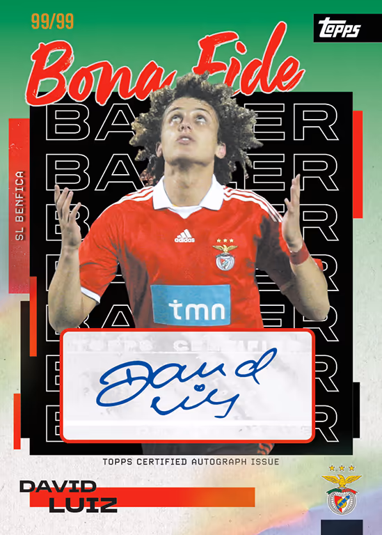 2025-26 TOPPS SL Benfica Team Set Soccer Cards Box