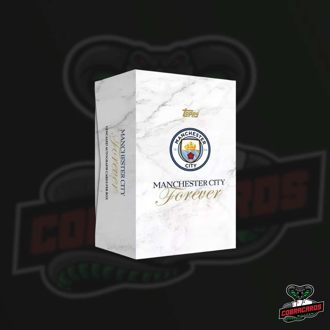 2023-24 TOPPS Manchester City Forever Soccer Cards Box