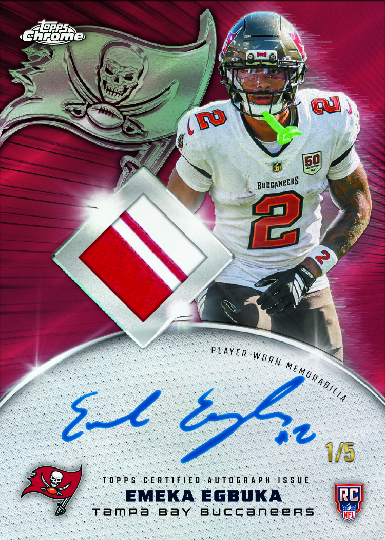 #NFL5 Half Case Hobby (6Box) 2025 Topps Chrome Football Hobby Box PYT