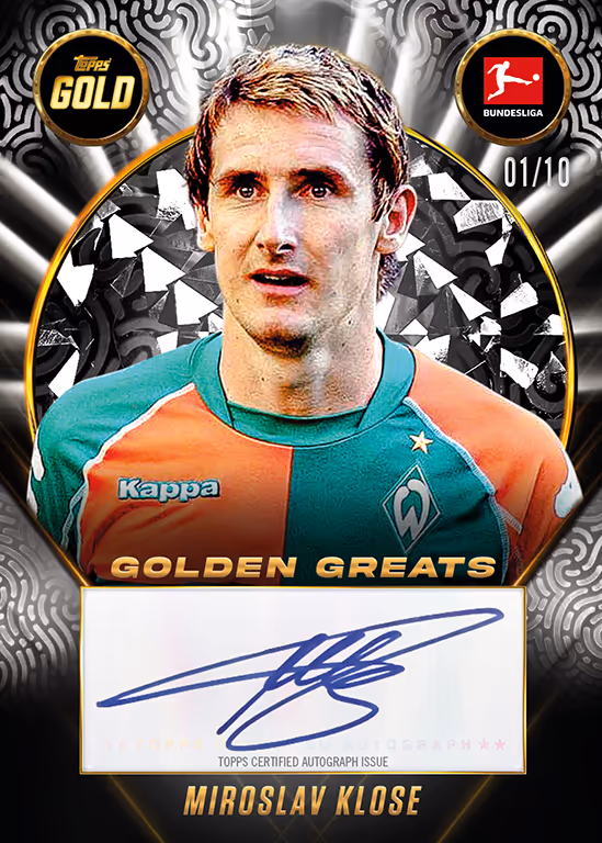 2025-26 TOPPS Gold Bundesliga Soccer Cards Box