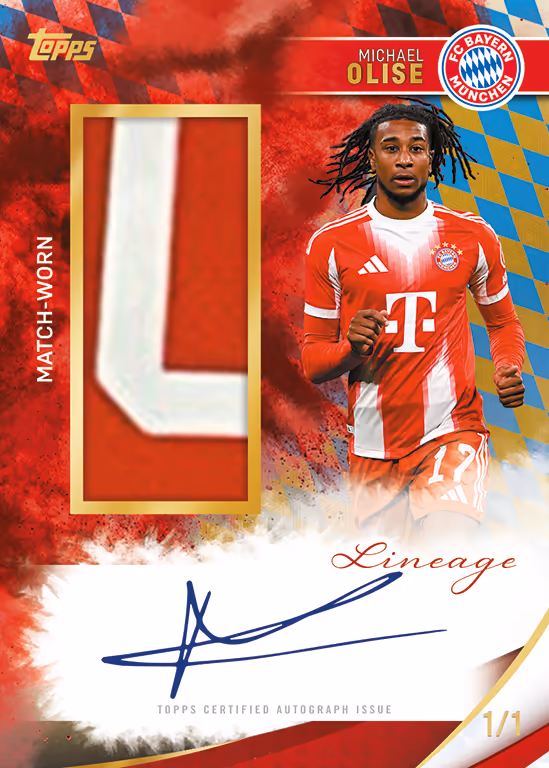 #BAYL13 Full Case Break (6 Box) 2025-26 TOPPS Lineage FC Bayern München Soccer Cards Box PYP