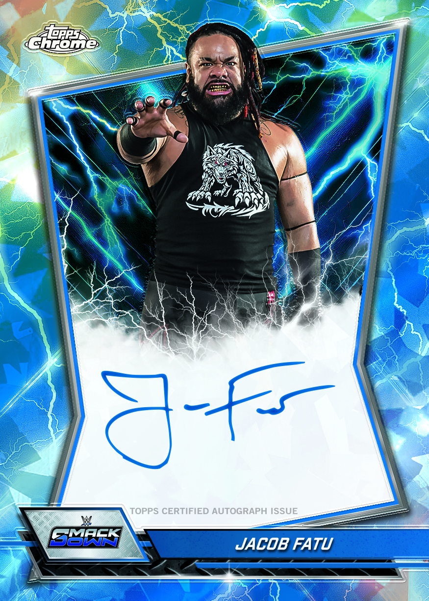 2026 Topps Chrome Sapphire Edition WWE Trading Cards Box