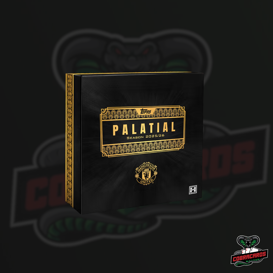 2025-26 TOPPS Palatial Manchester United Soccer Cards Box