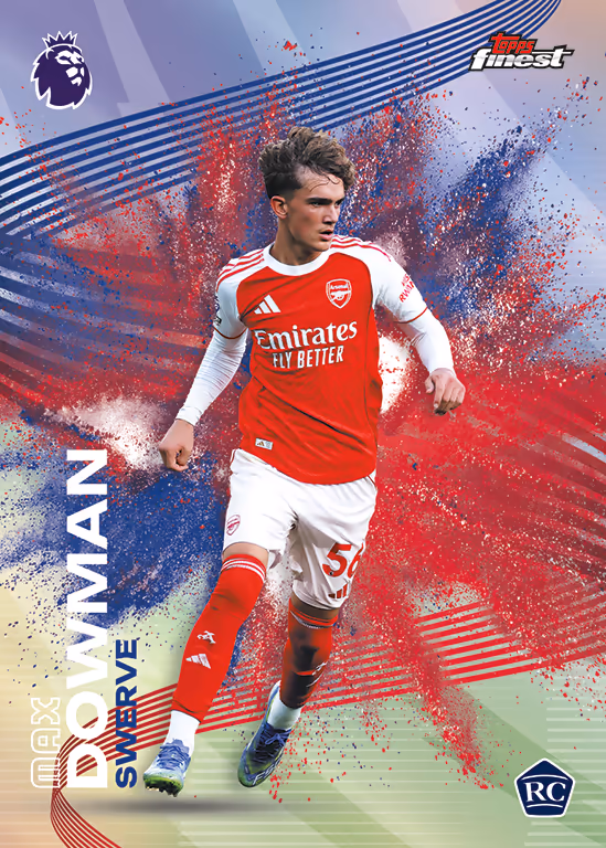 #PLF1 Full Case (8Box) 2025-26 TOPPS FINEST Premier League Soccer Cards Hobby Box PYT/PYP