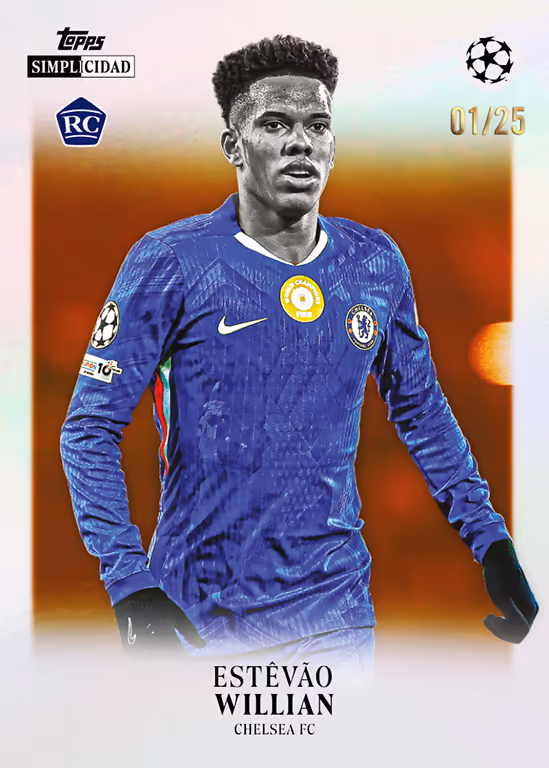 2025-26 TOPPS Simplicidad UEFA Club Competitions Soccer Cards Box