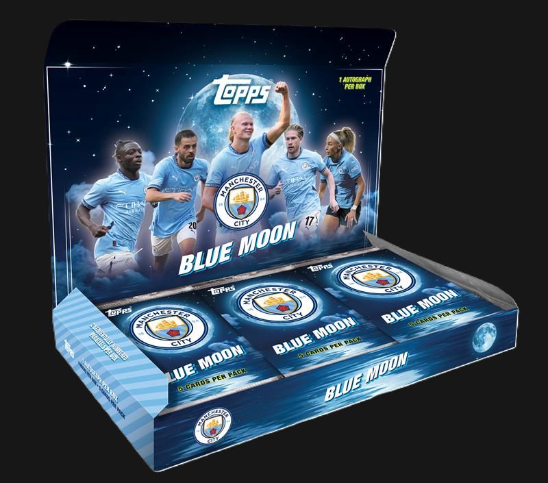 2024 Topps Manchester City Blue Moon Hobby Box
