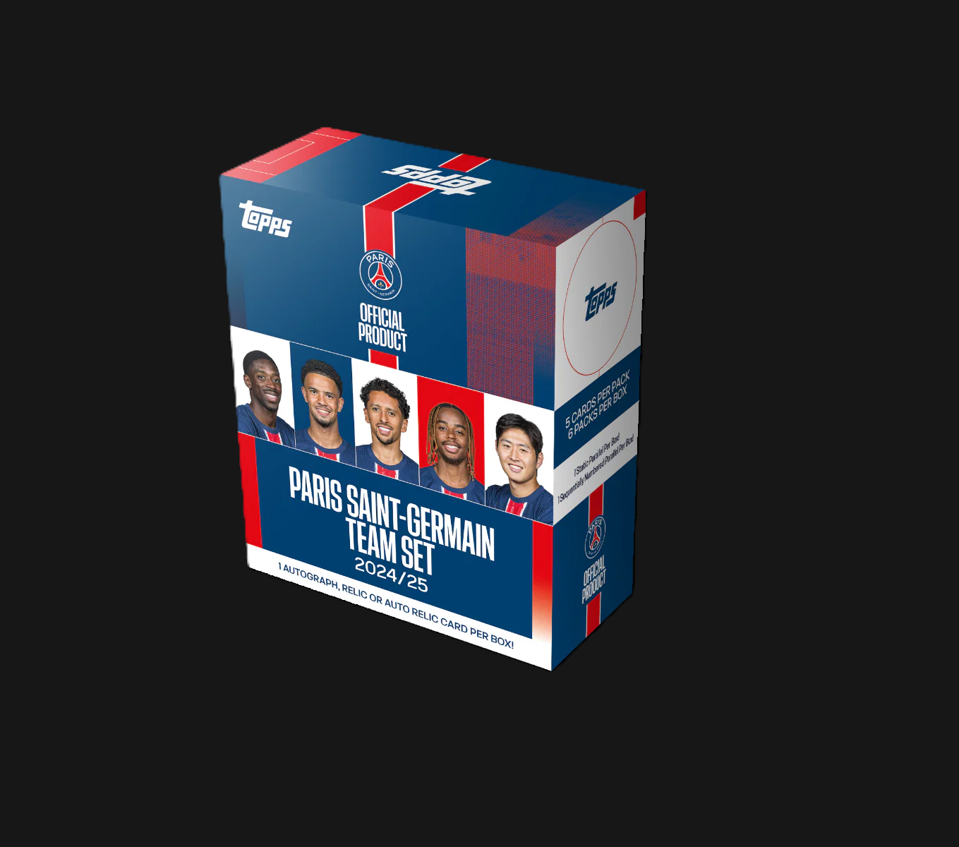 Topps Paris Saint-Germain 2024/25 Team Set