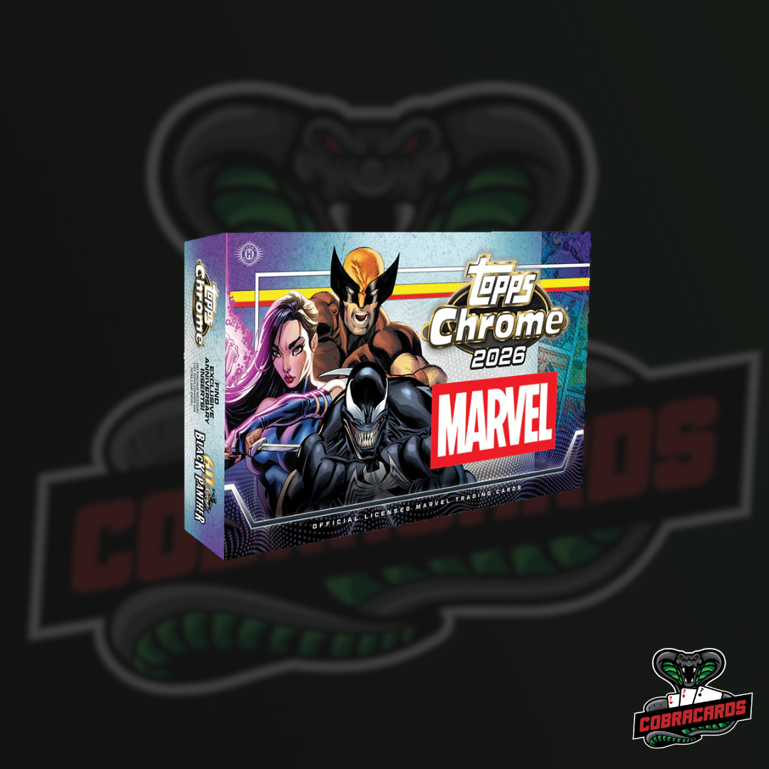 2026 Topps Chrome Marvel Comics Hobby Box