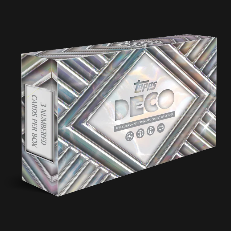 #DECO1 (10 Boxer) Topps UEFA Club Competitions Deco 2025/26 PYT/PYP