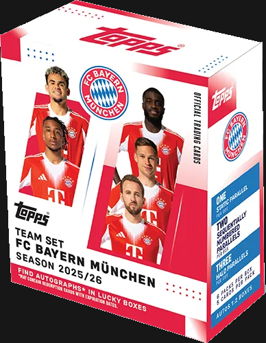 #BAY6 Full Case Break (20 Box) 2025/26 Topps FC Bayern München Team Set PYP