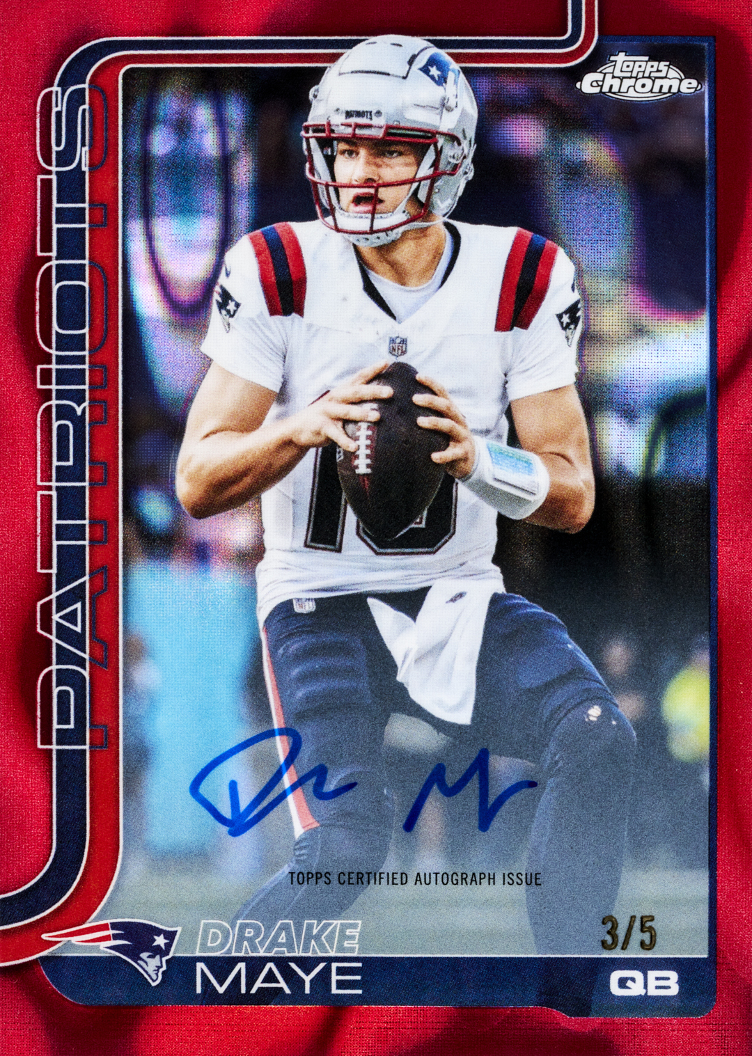 2025 Topps Chrome Football Blaster Box