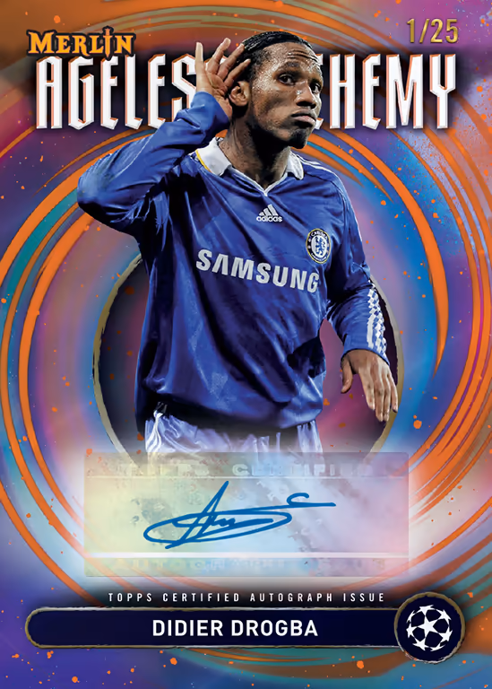 2024-25 TOPPS Merlin UEFA Club Competitions Soccer Cards Hobby Box